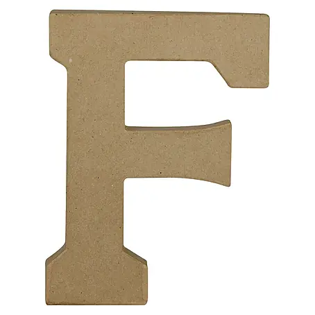 Décopatch  Letra de cartón