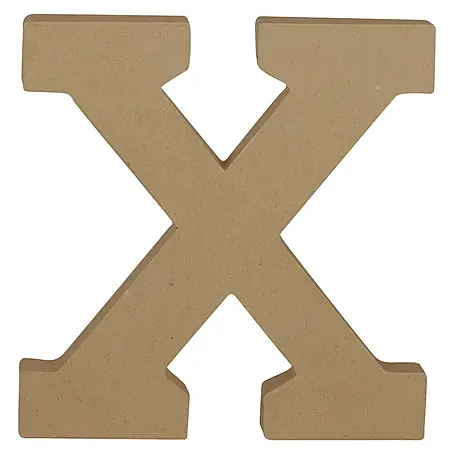 Décopatch  Letra de cartón
