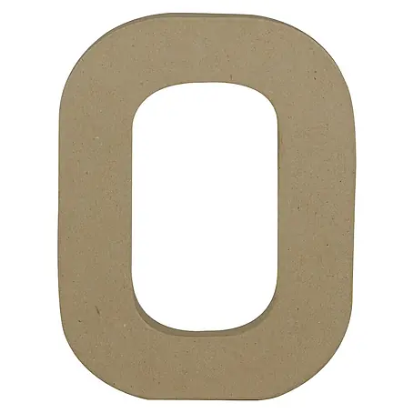 Décopatch  Letra de cartón