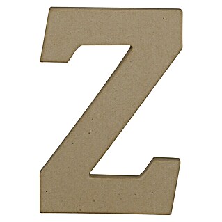 Décopatch Letra de cartón (Z, Cartón, L x An x Al: 2,8 x 14 x 20,5 cm)