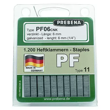 Prebena  Heftklammer Typ PF