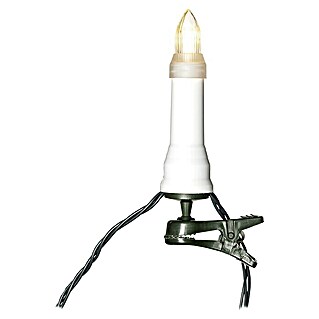 Konstsmide LED-Weihnachtskerzen (15,5 m, Weiß, Lichtfarbe: Bernstein, 16 Stk., IP44)