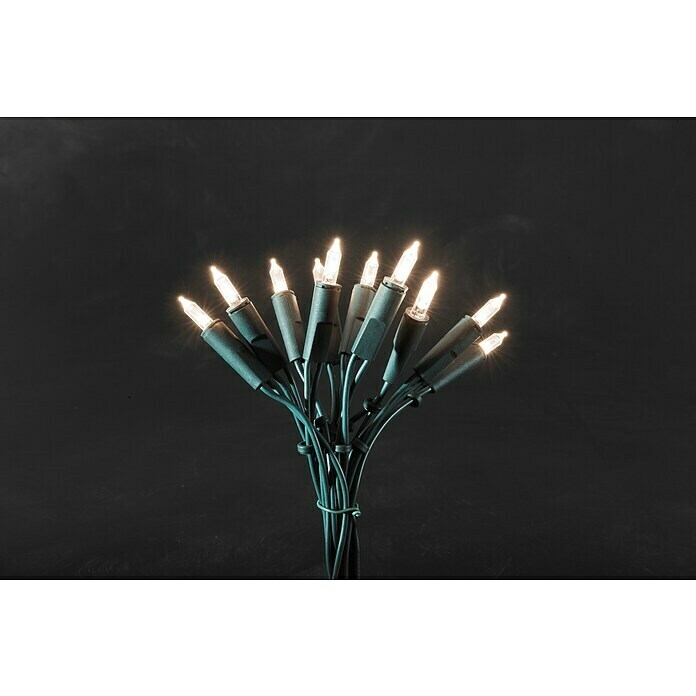 Konstsmide LED-Lichterkette Mini (Innen, Lichtfarbe: Warmweiß, Anzahl Leuchtmittel: 35 Stk., Netzbetrieben) | BAUHAUS