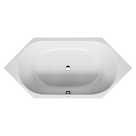 Duravit D-Code Badewanne (190 x 90 cm, Sanitäracryl, Weiß)