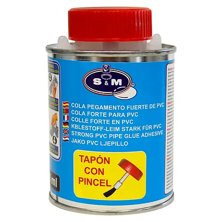 Adhesivo PVC con pincel