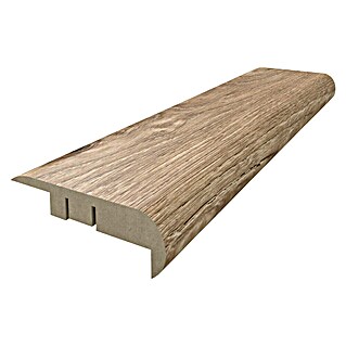 Perfil de escalera Roble Capuccino (2,44 m x 68 mm x 22 mm)