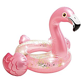 Intex Schwimmring Glitter Flamingo (L x B x H: 99 x 89 x 71 cm, Rosa)