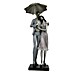 Dekofigur Pärchen mit Regenschirm 