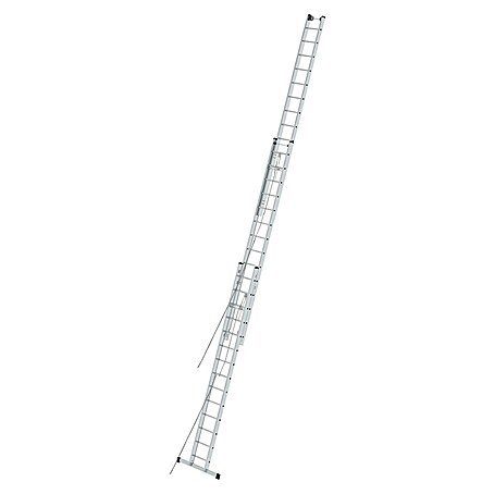 Krause Stabilo Seilzugleiter (Anzahl Tritte: 42 Stk., Arbeitshöhe: 9,75 m, Aluminium)