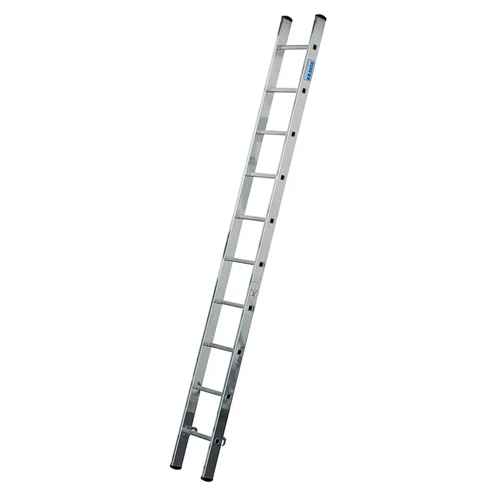 Krause Monto Mehrzweckleiter Tribilo - Arbeitshöhe: 7,65 m, Anzahl Tritte: 30 Stk., Belastbarkeit: 150 kg, Aluminium - Silberne Mehrzweckleiter von Krause, ideal für Haus- und Gartenarbeiten, mit stabilen Sprossen und rutschfesten Füßen für sicheren Stand.