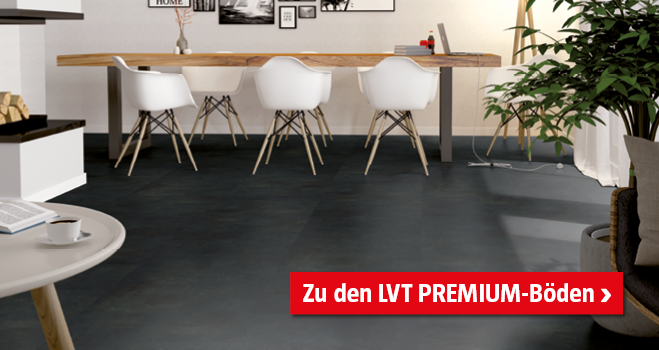 Zu den LVT Premium Böden von b!design