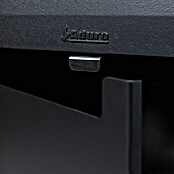 Aduro Kaminofen 14 (6,5 kW, Raumheizvermögen: 334 m³, Mit Holzfach, Schwarz)