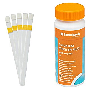 Steinbach Quicktest-Streifen pH CI (50 Stk., Geeignet für: Pools)