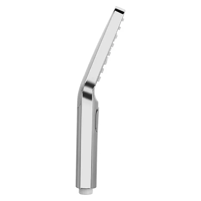 Camargue Handbrause Mali Buk - Anzahl Funktionen: 3 Stk., Chrom - Abbildung eines verchromten Duschkopfes mit quadratischer Form und modernem Design für ein luxuriöses Duscherlebnis.