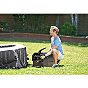 Intex Pure Spa Außen-Whirlpool Octagon Bubble Jet (Ø x H: 218 x 71 cm, Kalkschutzsystem 10 W, Schwarz)