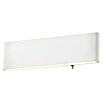 Globo LED-Wandleuchte SIEGFRIED (B x H: 29,5 x 8 cm, 12 W, Weiß, Warmweiß) | BAUHAUS