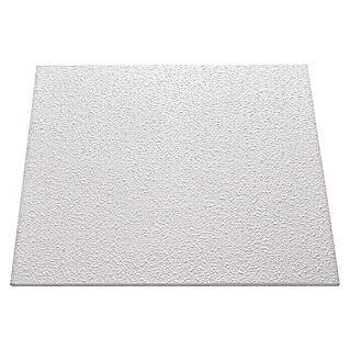 Nmc Decoflair Placa para techo T148 (50 x 50 cm, Blanco, Poliestireno expandido (EPS))
