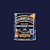 Hammerite Esmalte para metal Hierro y óxido  (Azul oscuro, 750 ml, Brillante)