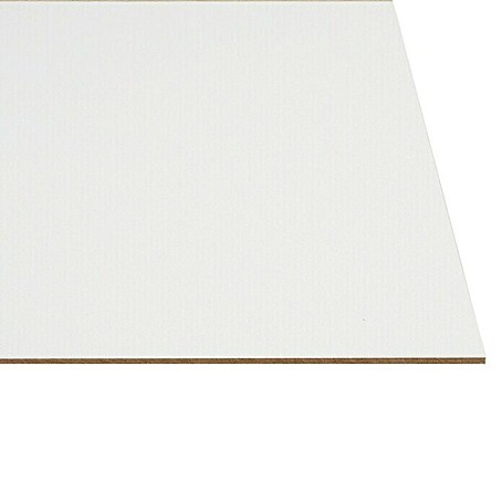 Hartfaserplatte Fixmaß (Weiß, L x B x S: 1 398 x 1 033 x 5 mm)