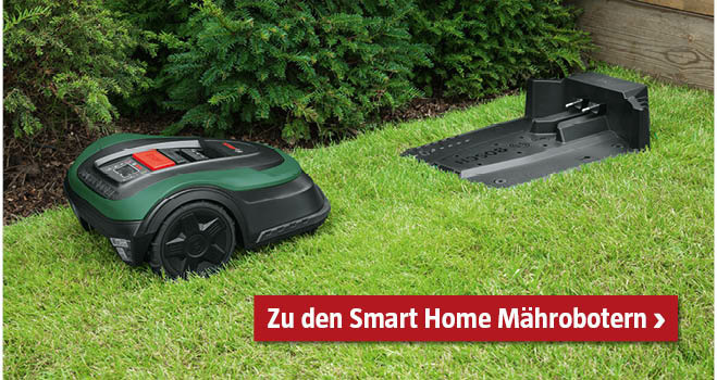 smarte Mähroboter