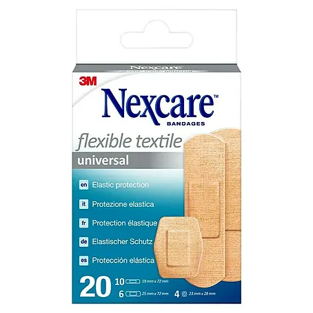 3M  Juego de apósitos Flexible Textile