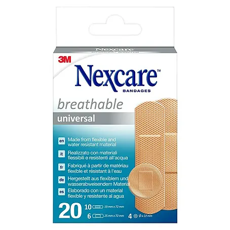 3M  Juego de apósitos Breathable Universal