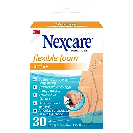 3M  Juego de apósitos Flexible Foam Active
