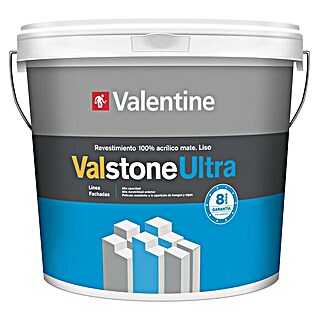 Valentine Pintura para fachadas Valstone Ultra (Blanco, 15 l, Mate)