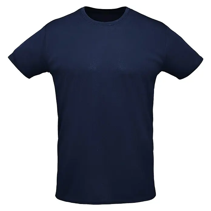 Camiseta Coolwork - M, Azul Navy - Camiseta azul oscuro de manga corta con cuello redondo, perfecta para un look casual o deportivo. Un básico cómodo y versátil.