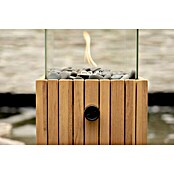 Gaslaterne Cosiscoop Timber Square (Holz, Ø x H: 20 x 30 cm, Quadratisch) | BAUHAUS