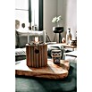 Linterna de gas Timber (Madera, Ø x Al: 18,5 x 30 cm, Redonda) | BAUHAUS