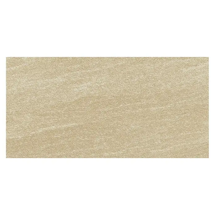 Atlas Concorde Solution Lane Feinsteinzeugfliese - 30 x 60 cm, Desert, Matt - Detailansicht einer beigen Feinsteinzeugfliese mit subtilen Mustern und Texturen für stilvolle Innenräume.