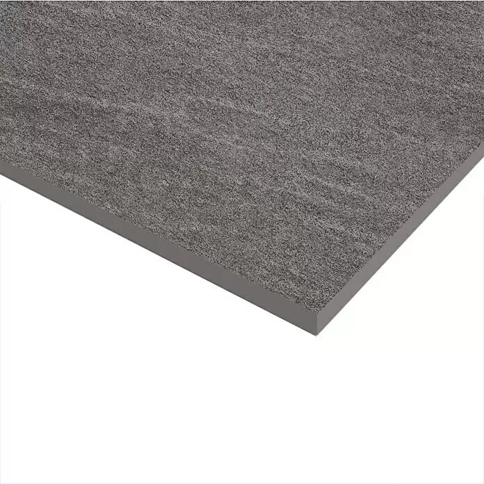 Atlas Concorde Solution Lane Feinsteinzeugfliese - 30 x 60 cm, Asphalt, Matt - Detailaufnahme