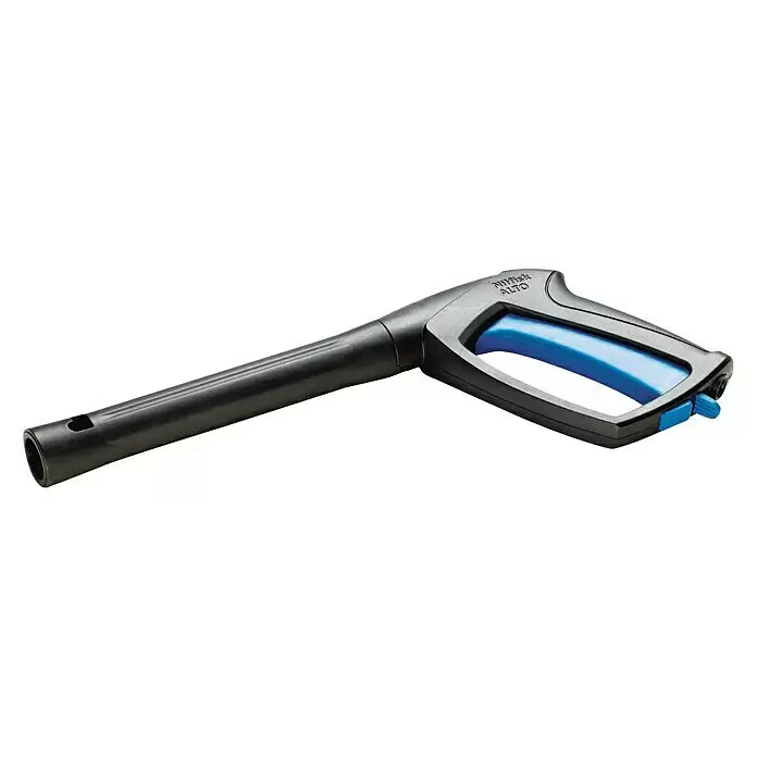 Nilfisk Lanza G3 - Específico para: Hidrolimpiadoras Nilfisk Core 140 y 150 - Pistola de hidrolimpiadora negra y azul con empuñadura de gatillo azul, marca Nilfisk ALTO.