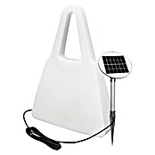 8 Seasons Design Shining LED-Solar-Dekoleuchte Bag (Weiß, L x B x H: 19 x 55 x 75 cm)