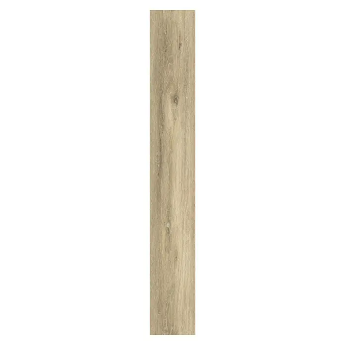 LOGOCLIC Laminado Roble Tempo - 1.380 x 193 x 10 mm, Roble, AC5 - Baldosa de suelo imitación madera beige claro que aporta calidez y naturaleza a cualquier habitación. Ideal para un ambiente acogedor.