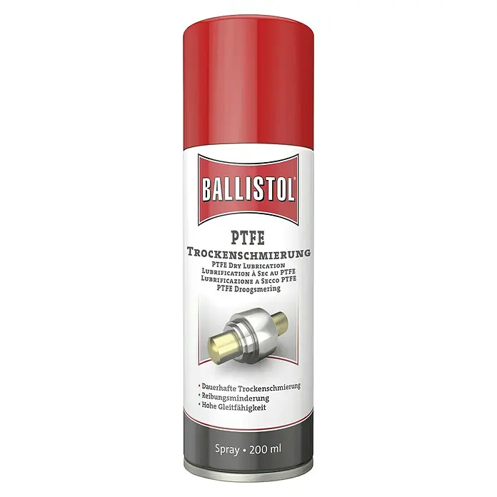 Ballistol PTFE-Trockenschmiermittel - 200 ml - Dose Ballistol PTFE-Trockenschmierung.