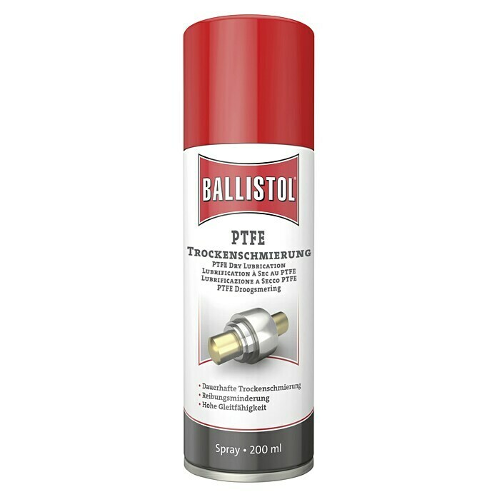 Ballistol PTFE-Trockenschmiermittel200 ml Front View