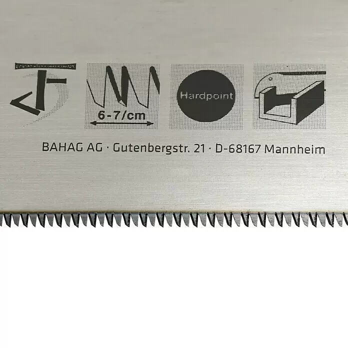 Wisent Profi-Top Japanoflex-Zimmermannszugsäge - Blattlänge: 270 mm, Modellbau und Gehrungsschnitte - Detailaufnahme