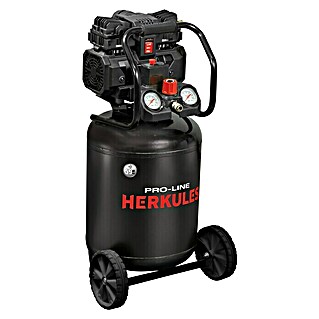 Herkules Pro-Line Flüsterkompressor TB 50V (Motorleistung: 1,1 kW, Kesselinhalt: 50 l)