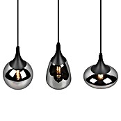 Trio Leuchten Pendelleuchte Lumina (120 W, L x B x H: 19,5 x 68,8 x 150 cm, Schwarz-matt, E14) | BAUHAUS