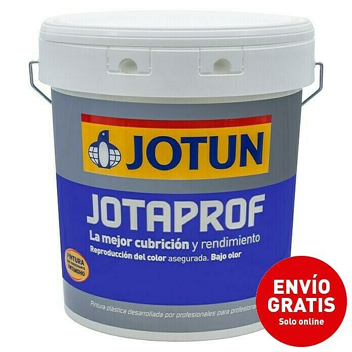 Jotun Pintura para paredes y techos Jotaprof Mate (Blanco, Mate, 15 l) | BAUHAUS