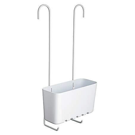 Tatay Standard Cesta de baño colgante (L x An x Al: 11 x 20,5 x 41,5 cm, Blanco)