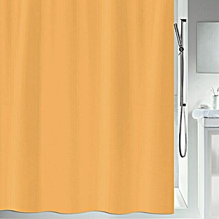 Venus Cortina de baño textil Primo (An x Al: 180 x 200 cm, Anaranjado)