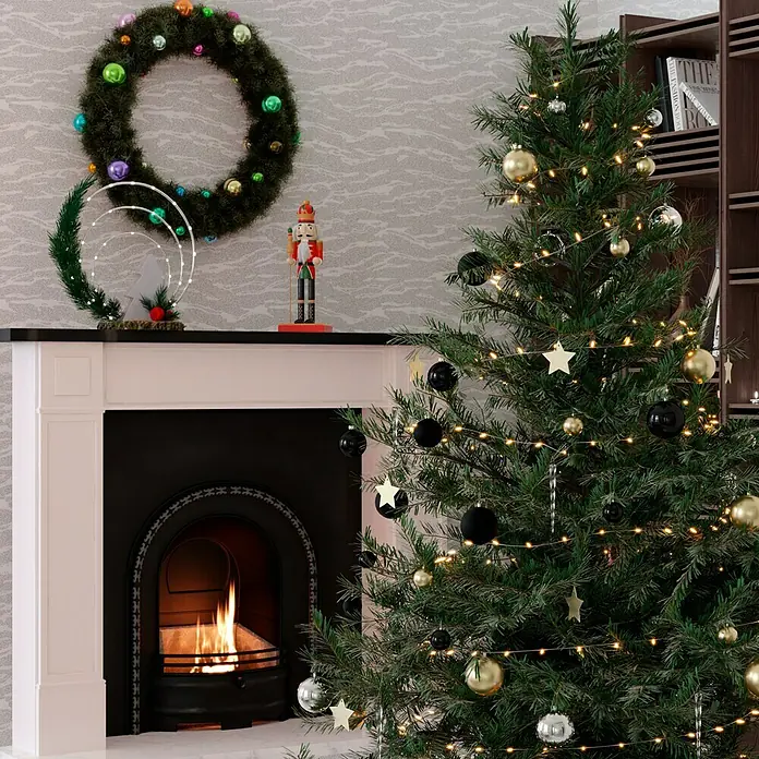 20 Glas Christbaumkugeln Schwarz – 6 Cm Durchmesser, Baumhänger Für Weihnachtsdeko
