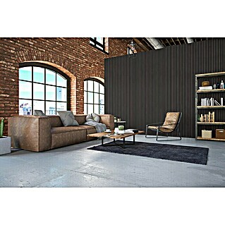 FibroTech Akustikpaneel Premium (Black Oak, 2.440 x 605 x 22 mm)