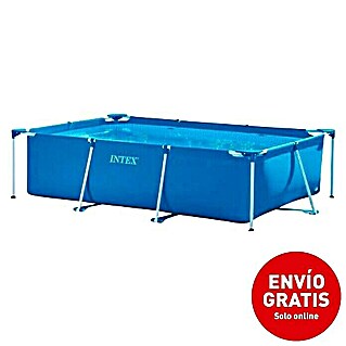 Intex Piscina Frame Family (L x An x Al: 220 x 150 x 60 cm, Azul, 1.662 l)