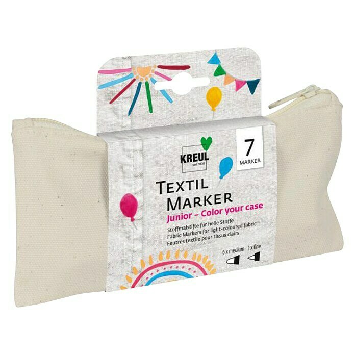 KREUL Textil Marker Junior Set Color your case