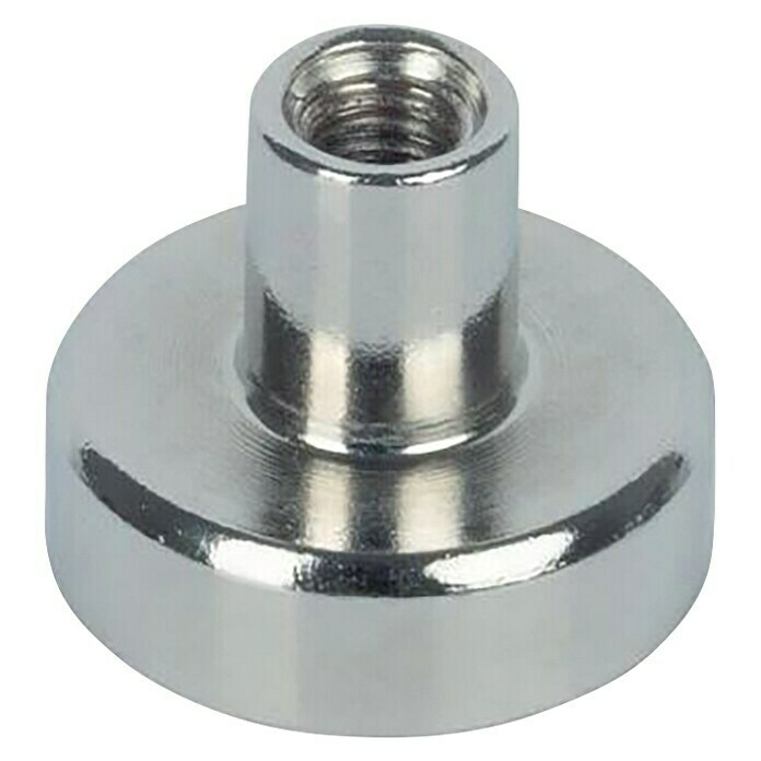 Fix-o-moll Topfmagnet Neodym GewindebuchseDurchmesser: 16 mm, Traglast: 10 kg, Höhe: 13 mm Diagonal View