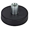 Fix-o-moll Topfmagnet Neodym Gewindebuchse gummiert (Durchmesser: 25 mm, Höhe: 13,5 mm, Traglast: 10 kg) | BAUHAUS
